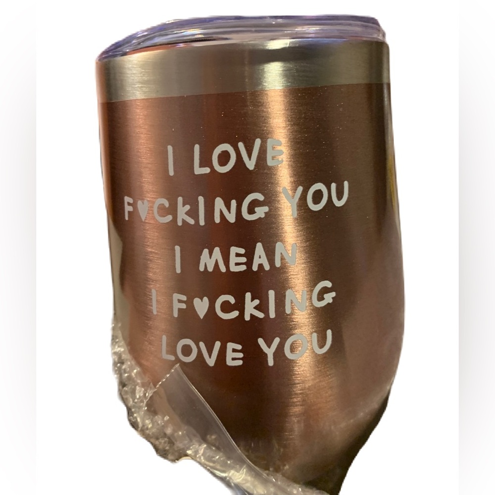 Sexy Gifts for Girlfriend Women Her Wife Couples, 12OZ Insulated Rose Pink Cup.